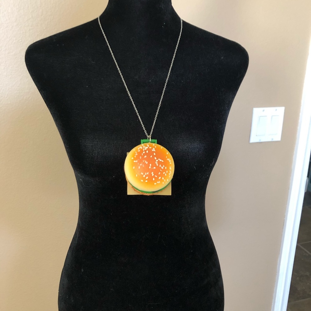 ModCloth Let’s View Lunch Chicken Necklace 🍔 - Picture 2 of 6